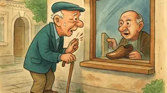 Анекдот: Софийски дядо влиза в обущарница...