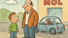 Анекдот: – Тате, защо си сам?