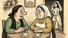 Анекдот: – Ама, Маро, ма... вашата булка?