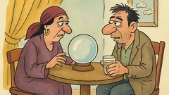 Виц: Всички идват при мен да им предсказвам...