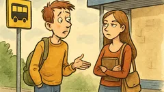 Виц: Студент пита – автобус 76 минава ли?