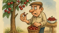 Виц: В черешите има червеи, само ако...