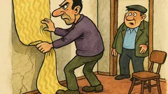 Анекдот: Между габровци – Защо отлепяш тапетите?