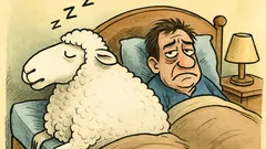 Виц: Броиш овце, но една до теб хърка