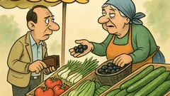 Анекдот: На пазара – искам продукти за салата