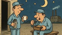 Виц: Знаете ли кога на нощната смяна...