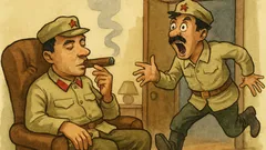 Виц: Седи си Петка, пуши пура...