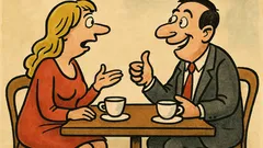 Анекдот: Разкажи ми нещо за себе си?