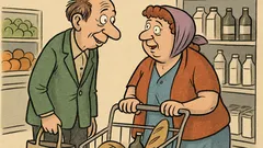 Анекдот: Днес се заговорих с една лелка...