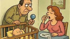 Анекдот: Жената е като бебе...