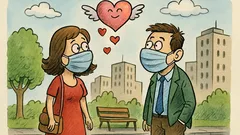 Анекдот: Любовта е във въздуха, но...