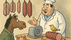 Анекдот: Защо саламът е толкова скъп?