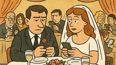 Анекдот: Сватба с безплатен Wi-Fi в ресторанта