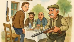 Виц: Прибира се на село младеж...