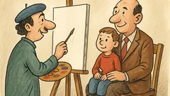 Виц: Маестро, може ли да ни нарисувате заедно?