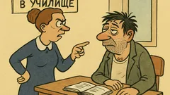 Анекдот: Повиках ви в училище, защото...