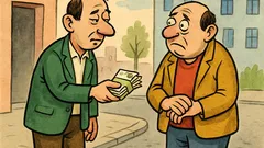 Анекдот: Дадох на Пешо хиляда лева заем...