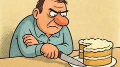 Анекдот: Търпя, търпя… Накрая вадя ножа