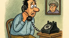 Анекдот: Звъни телефонът. Мъжът вдига