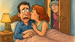 Виц: Жена ми ми шепне – скоро ще бъдем трима