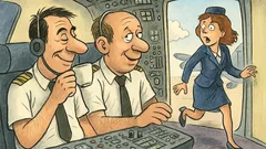 Майтап: По време на полет пилотите си говорят...