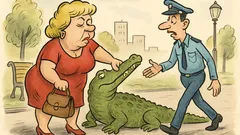 Виц: Ако започнат да прибират крокодилите...