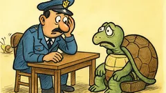 Виц: Два охлюва обрали костенурка...