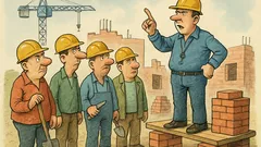 Виц: Бригадир казва – ще строим солидно…