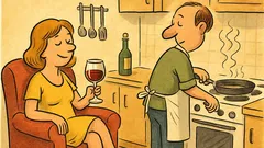 Майтап: Мястото на жената е в кухнята...