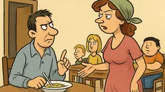 Виц: Мъж казва на жена си…