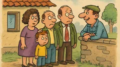 Анекдот: Ако децата приличат на съседа...