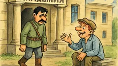 Виц: Чапаев се явява на изпит...