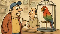 Анекдот: Майна влиза в зоомагазин...