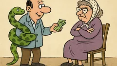 Виц: Малки обяви – Заменям тъща за питон