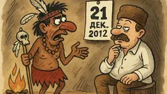 Анекдот: Шаманът и свършилата хартия за календара