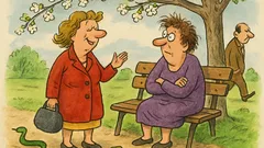 Анекдот: Пролетта идва, змии и гущери...