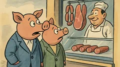 Анекдот: Варварски времена, колбаси от животни...