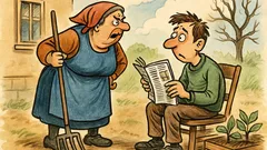 Виц: Ако тъщата ти вика „синко“…