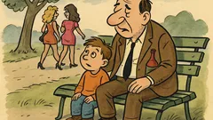 Анекдот: – Тате, вярно ли е, че стар приятел…