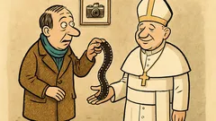 Анекдот: Обява – продавам лента, осветена от...