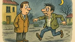 Виц: – Как се прибра снощи? – Като светкавица