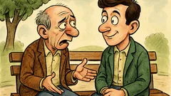 Анекдот: Като млад бях такъв глупак!