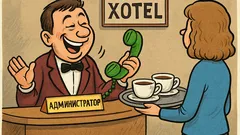 Виц: Жена звъни на рецепция – ту ти ту рум ту!