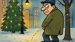 Виц: Напълниха града с коледни лампички...