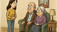 Анекдот: Бабо, дядо, трябва да ви кажа нещо!