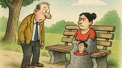 Анекдот: Къде е жена ти? Седи...