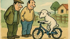 Анекдот: – Взехте ли агне? – Да.