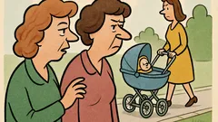 Анекдот: Две приятелки разговарят за деца