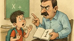 Виц: Иванчо се оправдава пред баща си