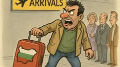 Виц: Как познават българина в чужбина?